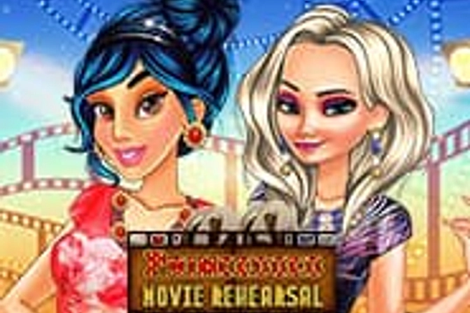 Princesses Movie Rehearsal