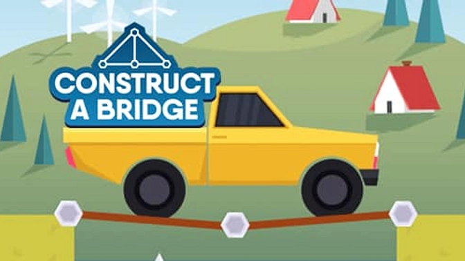 Bau eine Brücke