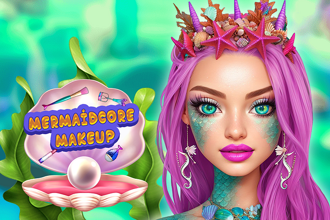 Mermaidcore Makeup