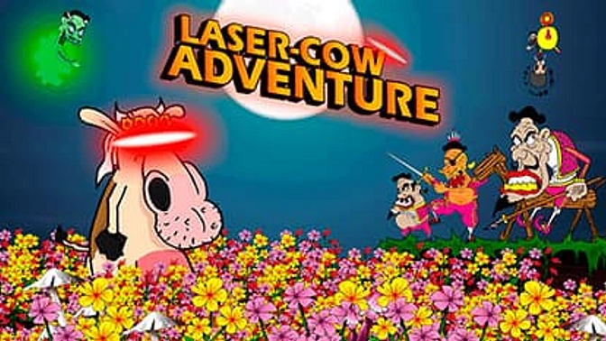 Laser-Cow Adventure