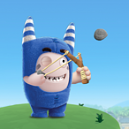 Oddbods Pogo Popper