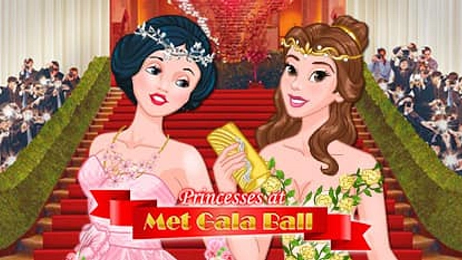 Princesses at Met Gala Ball