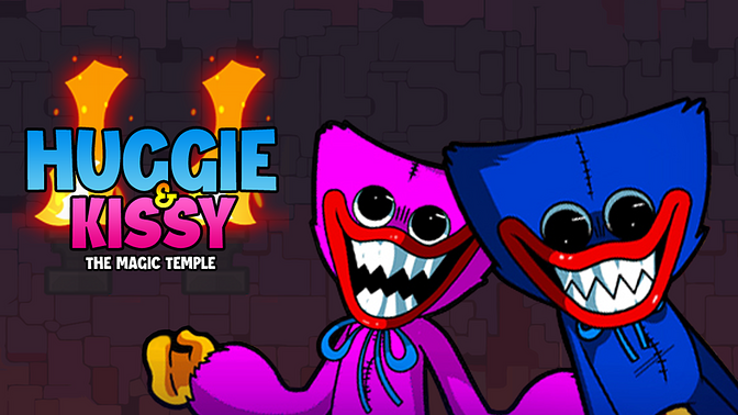 Huggy and Kissy: The Magic Temple