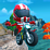 Crazy 2 Player Moto Racing